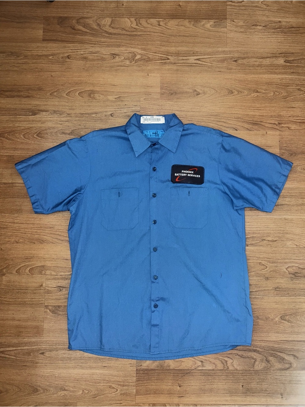 Cintas comfort flex work shirt Phoenix Battery Service